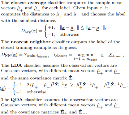 ML formulas / notes