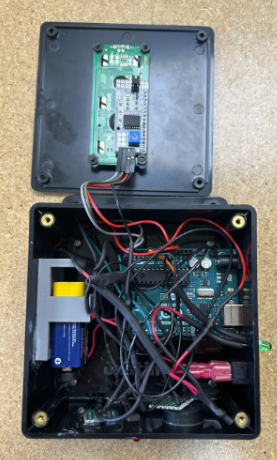 Temperature box detail